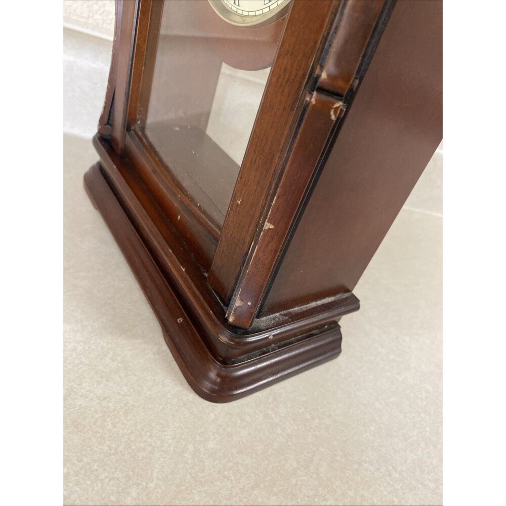 BULOVA Westminster-Whittington Chime Wall Clock Read! - Picture 4 of 9